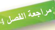 مراجعة الفصل الرابع