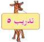 تدريب 5